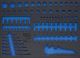 Werkstattwageneinlage 3/3 | leer | für Art. 4020 BGS4020-5