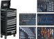 Werkstattwagen Profi Standard Maxi | 12 Schubladen | mit 263 Werkzeugen BGS4088