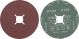 Fiber-Schleifscheiben-Satz | Körnung 100 | Aluminiumoxid | 10-tlg. BGS42028