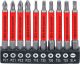 Antirutsch-Bit-Satz | magnetisch | 70 mm | 10-tlg. BGS4831