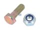 DT Spare Parts 4.40074 Bolzen mit Mutter, M10 x 1, L: 30 mm, 10.9 passend für Mercedes-Benz