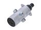 DT Spare Parts 4.60115 Stecker, Aluminium, 24 V, ISO 1185, 7 poles passend für Multimarken