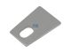 DT Spare Parts 4.61325 Sicherungsblech, L: 54 mm, W: 28 mm, S: 3,5 mm passend für Multimarken