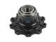 DT Spare Parts 4.64651 Radnabe, mit Lager, d1: 130 mm, d2: 150 mm, D: 382 mm, 10 bores, b: 22 mm, P: 335 mm, H: 176 mm passend für Mercedes-Benz