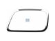 DT Spare Parts 4.65310 Scheinwerferrahmen, links, silber passend für Mercedes-Benz