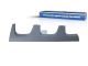 DT Spare Parts 4.70326 Frontgitter, unten links passend für Mercedes-Benz