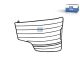 DT Spare Parts 4.71434 Schutzgitter, Hauptscheinwerfer, links passend für Mercedes-Benz