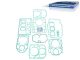 DT Spare Parts 4.90173 Dichtsatz, Getriebe passend für Multimarken