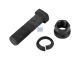 DT Spare Parts 4.90341 Radbolzen, komplett, M22 x 1,5, Lu: 80 mm, SW: 27, L: 90,5 mm, 10.9 passend für Mercedes-Benz