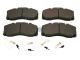 DT Spare Parts 4.90931 Scheibenbremsbelagsatz, W: 175 mm, S: 22 mm, H: 85,5 mm passend für Multimarken