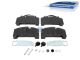 DT Spare Parts 4.90935 Scheibenbremsbelagsatz, mit Zubehörsatz, W: 210 mm, S: 30 mm, H: 108 mm passend für Multimarken