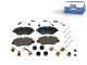 DT Spare Parts 4.90938 Scheibenbremsbelagsatz, mit Zubehör, W: 163,3 mm, S: 20,5 mm, H: 67 mm passend für Multimarken