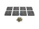 DT Spare Parts 4.91131 Trommelbremsbelagsatz, Achssatz, W: 180 mm, S: 17 mm passend für Multimarken