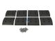 DT Spare Parts 4.91134 Trommelbremsbelagsatz, Achssatz - Übergröße, W: 220 mm, S: 18,8 mm passend für Multimarken