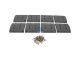DT Spare Parts 4.91137 Trommelbremsbelagsatz, Achssatz, W: 220 mm, S: 17 mm passend für Multimarken