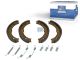 DT Spare Parts 4.91488 Bremsbackensatz, mit Belägen, D: 180 mm, W: 25 mm passend für Multimarken