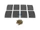 DT Spare Parts 4.91496 Trommelbremsbelagsatz, Achssatz, W: 140 mm, S: 16,9 mm passend für Multimarken