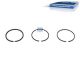 DT Spare Parts 4.91738 Kolbenringsatz, Kompressor, D: 60 mm passend für Multimarken