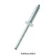 Blindniete OPTO 4 x 12 mm, Flachk., E-stahl, Klemmb. 2,5-6,5 mm 500111710 Suer