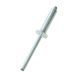 Blindniete 6 x 25 mm, Flachk., stahl, Klemmb. 14,5 - 20 mm 500111796 Suer