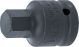 Kraft-Bit-Einsatz | Länge 55 mm | Antrieb Innenvierkant 20 mm (3/4