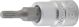 Bit-Einsatz | Antrieb Innenvierkant 6,3 mm (1/4