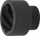 Spiral-Profil-Steckschlüssel-Einsatz / Schraubenausdreher | Antrieb Innenvierkant 20 mm (3/4