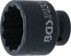 Kraft-Steckschlüssel-Einsatz Zwölfkant | Antrieb Innenvierkant 12,5 mm (1/2