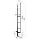 Alu 25er SL 232er Unterteil Stirnwand, epoxidgrundiert 534621309 Suer