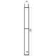 Alu 20er Steck, 200er Unterteil, pressblank 535601004 Suer