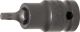 Kraft-Bit-Einsatz | Länge 55 mm | Antrieb Innenvierkant 12,5 mm (1/2