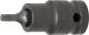 Kraft-Bit-Einsatz | Länge 55 mm | Antrieb Innenvierkant 12,5 mm (1/2