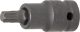 Kraft-Bit-Einsatz | Länge 55 mm | Antrieb Innenvierkant 12,5 mm (1/2
