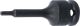 Kraft-Bit-Einsatz | Länge 75 mm | Antrieb Innenvierkant 12,5 mm (1/2