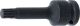 Kraft-Bit-Einsatz | Länge 75 mm | Antrieb Innenvierkant 12,5 mm (1/2