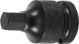 Kraft-Bit-Einsatz | Länge 42 mm | Antrieb Innenvierkant 12,5 mm (1/2