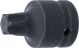 Kraft-Bit-Einsatz | Länge 60 mm | Antrieb Innenvierkant 20 mm (3/4