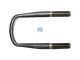 DT Spare Parts 5.10464 U-Bolzen, M20 x 1,5, LTh: 60 mm, L: 182 mm, w: 82 mm passend für DAF