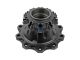 DT Spare Parts 5.20169 Radnabe, ohne Lager, d1: 119,7 mm, d2: 124,7 mm, D: 383 mm, 10 bores, b: 25 mm, P: 335 mm, H: 134 mm passend für DAF