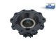 DT Spare Parts 5.20171 Radnabe, ohne Lager, d1: 125 mm, d2: 125 mm, D: 383 mm, 10 bores, b: 25 mm, H: 139,5 mm passend für DAF