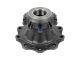 DT Spare Parts 5.20174 Radnabe, mit Lager, d1: 138 mm, d2: 138 mm, D: 383 mm, 10 bores, b: 25 mm, H: 154 mm passend für DAF