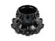 DT Spare Parts 5.30174 Radnabe, ohne Lager, d1: 148 mm, d2: 148 mm, D: 383 mm, 10 bores, b: 25 mm, P: 335 mm, H: 295 mm passend für DAF