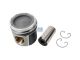 DT Spare Parts 5.40241 Kolben, komplett mit Ringen, D: 130 mm, L: 126 mm passend für DAF