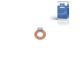 DT Spare Parts 5.41350 Dichtring, Einspritzdüse, d: 9,5 mm, D: 19 mm, S: 2 mm passend für DAF