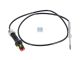 DT Spare Parts 5.44019 Abgastemperatursensor, M16 x 1,5, SW: 17, L: 875 mm, L: 750 mm, 2 poles passend für DAF