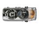 DT Spare Parts 5.81172 Hauptscheinwerfer, links, mechanische Höhenverstellung, 24 V, H1 passend für DAF