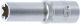 Steckschlüssel-Einsatz E-Profil, tief | Antrieb Innenvierkant 12,5 mm (1/2