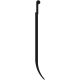 PVC-Dichtlippe/Gummidichtung, schwarz, 56 m, f. Stahl C-Schiene 670901893 Suer