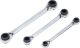 Ratschen-Ringschlüssel-Satz | 4-in-1 | SW 8 x 9 - 18 x 19 mm BGS6837