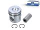 DT Spare Parts 6.21433 Kolben, komplett mit Ringen, D: 102 mm, L: 108,2 mm passend für Renault